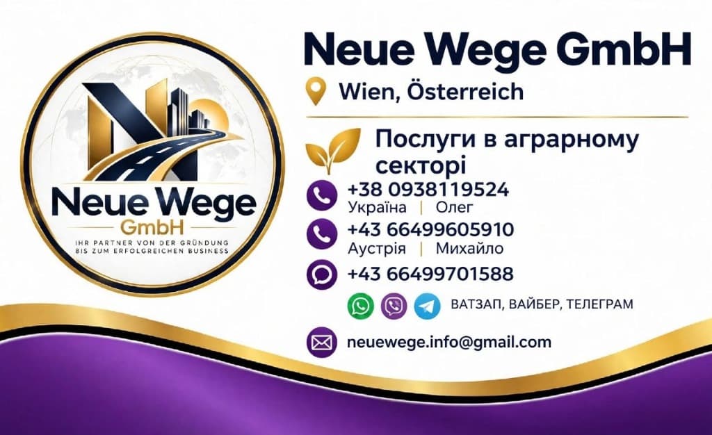 Neue Wege GmbH Business Card 001